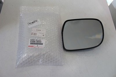 8790648050 Toyota cristal de espejo retrovisor exterior izquierdo