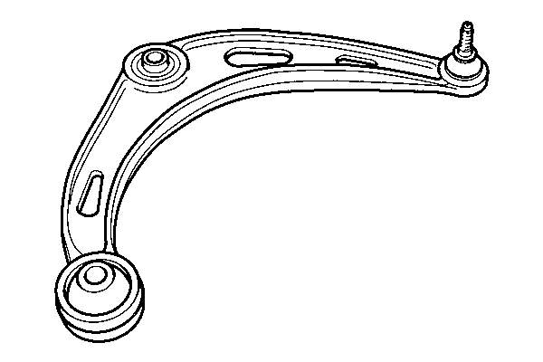 Comprar JTC312 TRW Brazo inferior derecho de la suspensión delantera