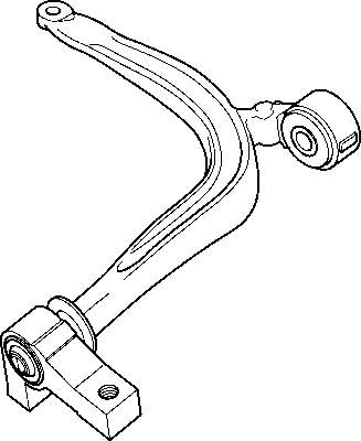 Comprar 3520K3 Peugeot/Citroen Brazo inferior izquierdo de la suspensión delantera