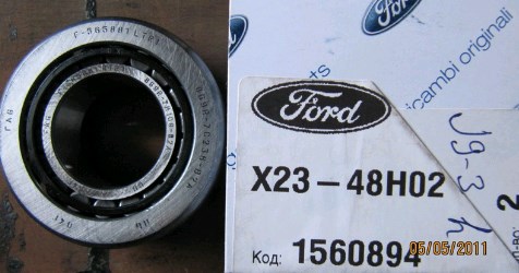 1560894 Ford cojinete, caja de cambios
