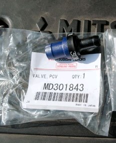MD301843 Mitsubishi válvula, ventilaciuón cárter