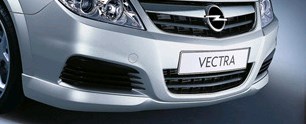 Alerón paragolpes delantero para Opel Vectra 