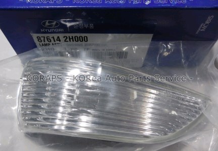 876142H000 Hyundai/Kia luz intermitente de retrovisor exterior izquierdo