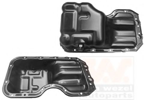 Cárter de aceite del motor para Mazda 3 (BL)