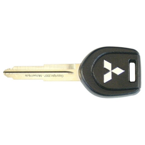 Conjunto Transmisor Control De Puertas / Clave En Blanco para Mitsubishi Lancer (CSA)
