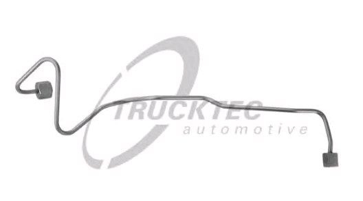 213058 Trucktec tubería alta presión, sistema inyección para cilindro 4