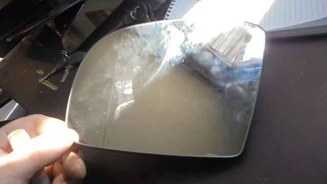 1648100819 Mercedes cristal de espejo retrovisor exterior izquierdo