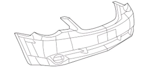 Parachoques delantero Chrysler Sebring LX 