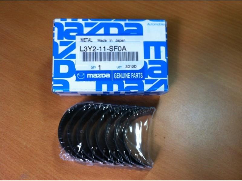 L3Y211SF0 Mazda Juego de cojinetes de cigüeñal, cota de reparación (+0,25 mm)