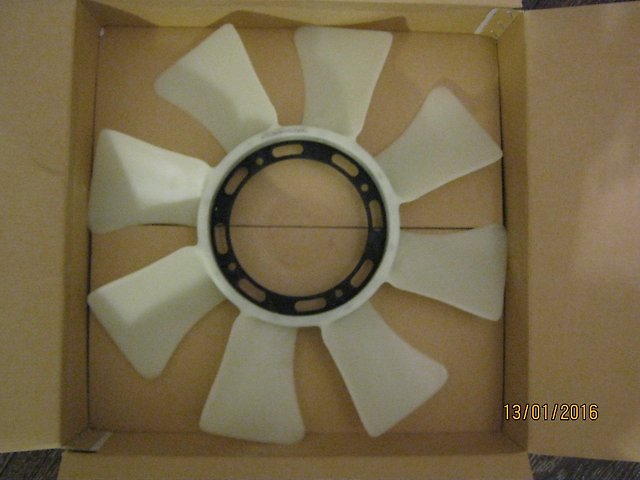 Rodete ventilador, refrigeración de motor HR119100 Hyundai/Kia