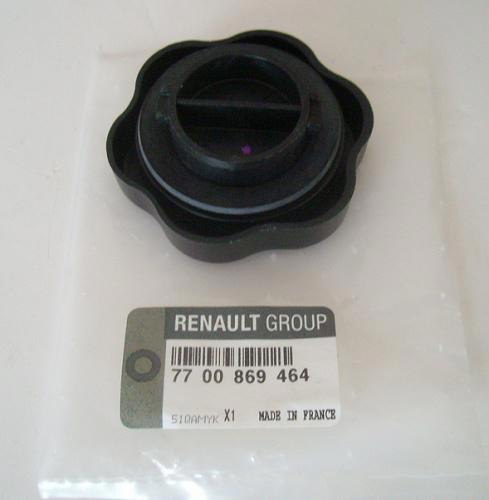 Tapa de tubo de llenado de aceite 7700869464 Renault (RVI)