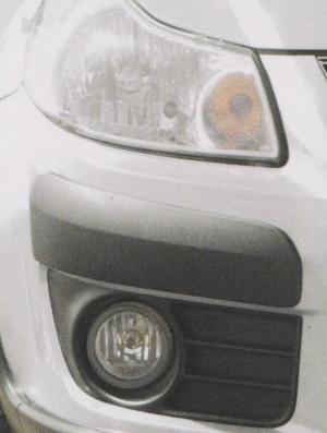 Listón embellecedor/protector, parachoques delantero para Suzuki SX4 (GY)