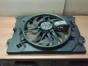 A2115002193 Mercedes difusor de radiador, ventilador de refrigeración, condensador del aire acondicionado, completo con motor y rodete