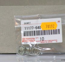 Junta anular, inyector para Toyota Corolla (E10)