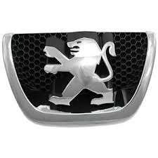 Emblema de parachoques delantero para Peugeot Partner 