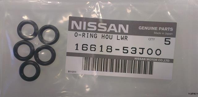 Junta anular, inyector 1661853J00 Nissan