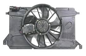 Difusor de radiador, ventilador de refrigeración, condensador del aire acondicionado, completo con motor y rodete EFO082 Doga