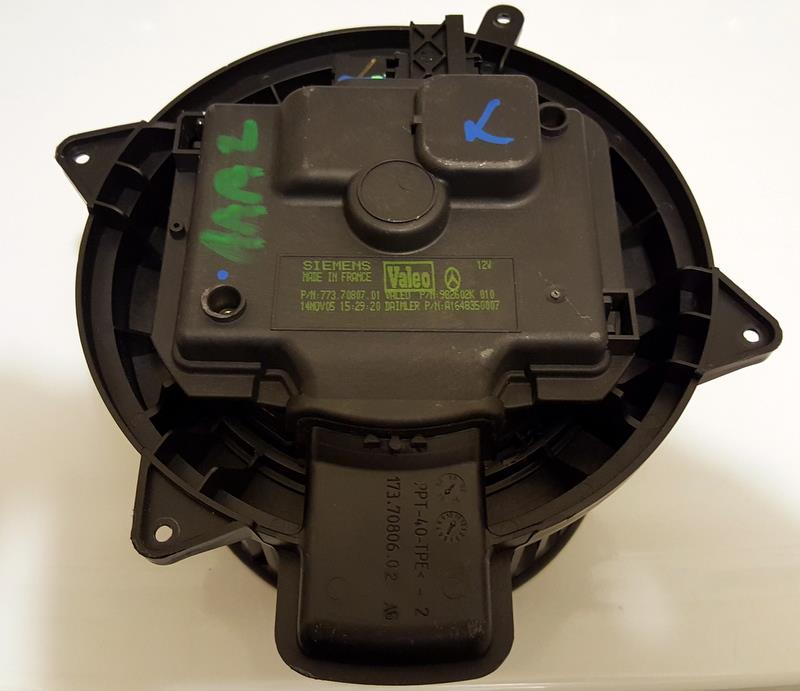 Ventilador habitáculo A1648350307 Mercedes