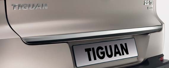 Listón embellecedor/protector, puerta de maletero para Volkswagen Tiguan (5N)