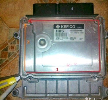 391102B040 Hyundai/Kia centralina del motor / modulo de control del motor (ecu)