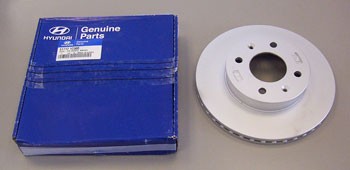 Disco de freno delantero Hyundai/Kia 517121M000