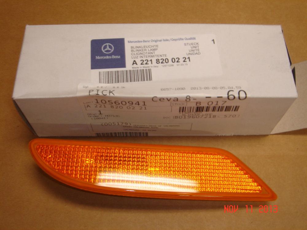 Luz intermitente guardabarros izquierdo A2218200221 Mercedes