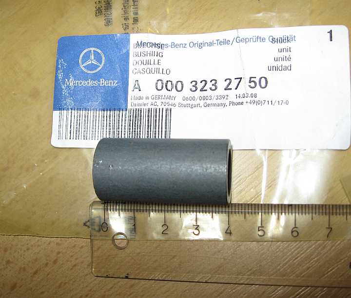 Manguito de silentblock, amortiguador trasero para Mercedes Bus 207-310 (602)