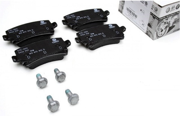 Pastillas de freno traseras Volkswagen Caddy 4 SAB, SAJ
