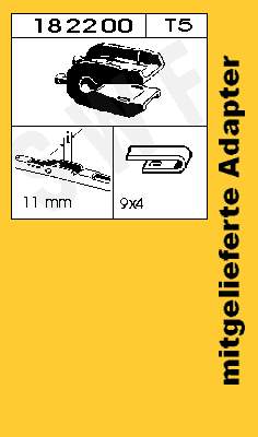Limpiaparabrisas delanteras 116607 SWF
