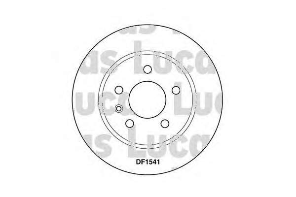 Freno de disco delantero CD6547S Bremsi