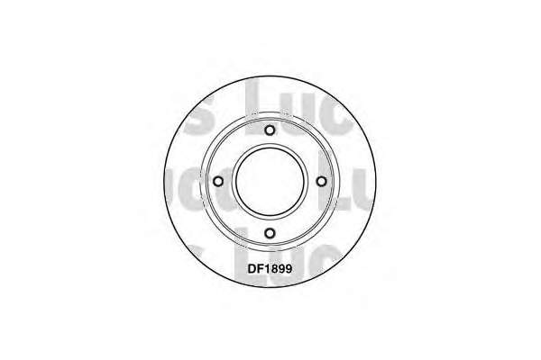 CD6282S Bremsi freno de disco delantero