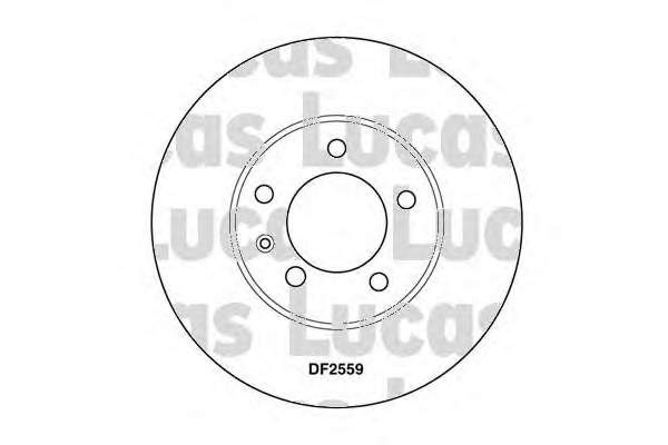 Freno de disco delantero ADJ134352 Blue Print