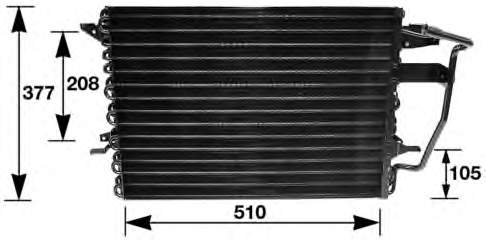 Condensador aire acondicionado 300009 ACR