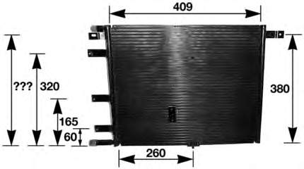 Condensador aire acondicionado 300252 ACR