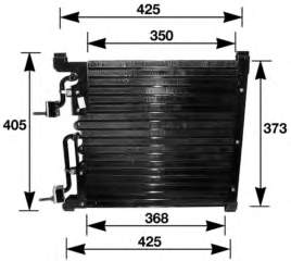 8FC 351 036-421 HELLA condensador aire acondicionado