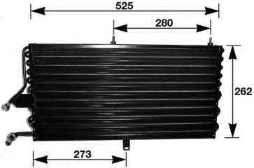 Condensador aire acondicionado 300404 ACR