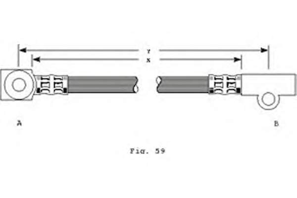 Pinza de freno delantera izquierda FT2810 K&K