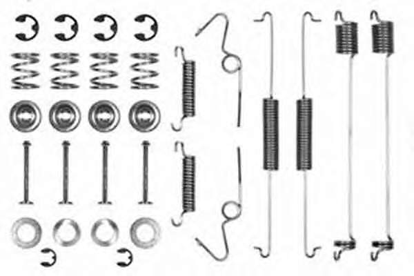 Juego de reparación, pastillas de frenos 1050641 Quick Brake