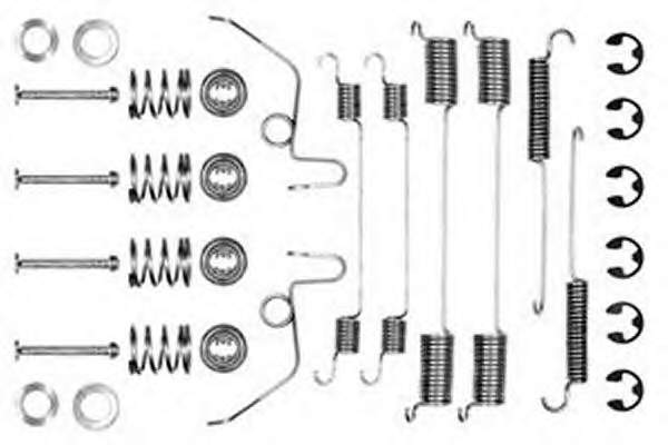 Juego de reparación, frenos traseros 1050642 Quick Brake