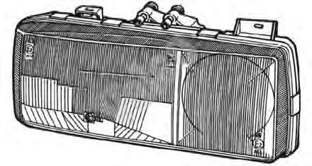 Faros delantero izquierdo para Audi 90 