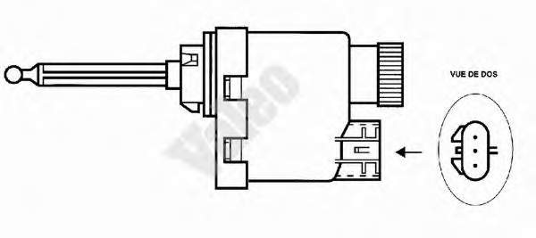 Elemento de regulación, regulación del alcance de faros 84691 VALEO