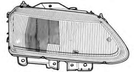 Faros delanteros Renault (RVI) 7701038269