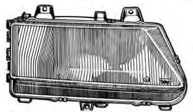 Faros delantero izquierdo para Lancia Zeta 