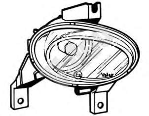 085753 VALEO faro antiniebla derecho