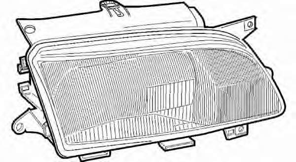 86380 VALEO faro derecho