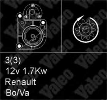 Comprar 433248 VALEO Motores de arranque