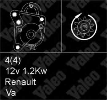 Comprar 433320 VALEO Motores de arranque