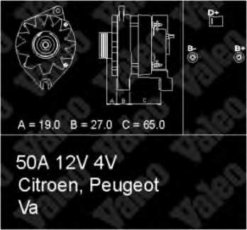 Generador VALEO 433364