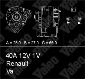 575038050000 PSH Alternador de coche