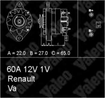 Comprar 7701352316 Renault (RVI) Dynamo